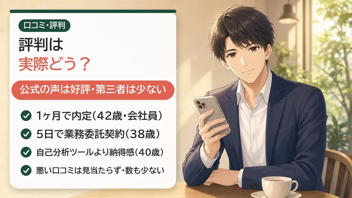 RYOMEIの評判は実際どう？公式の受講者の声は「1ヶ月で内定」「5日で業務委託契約」など前向き。第三者の口コミはまだ少ない